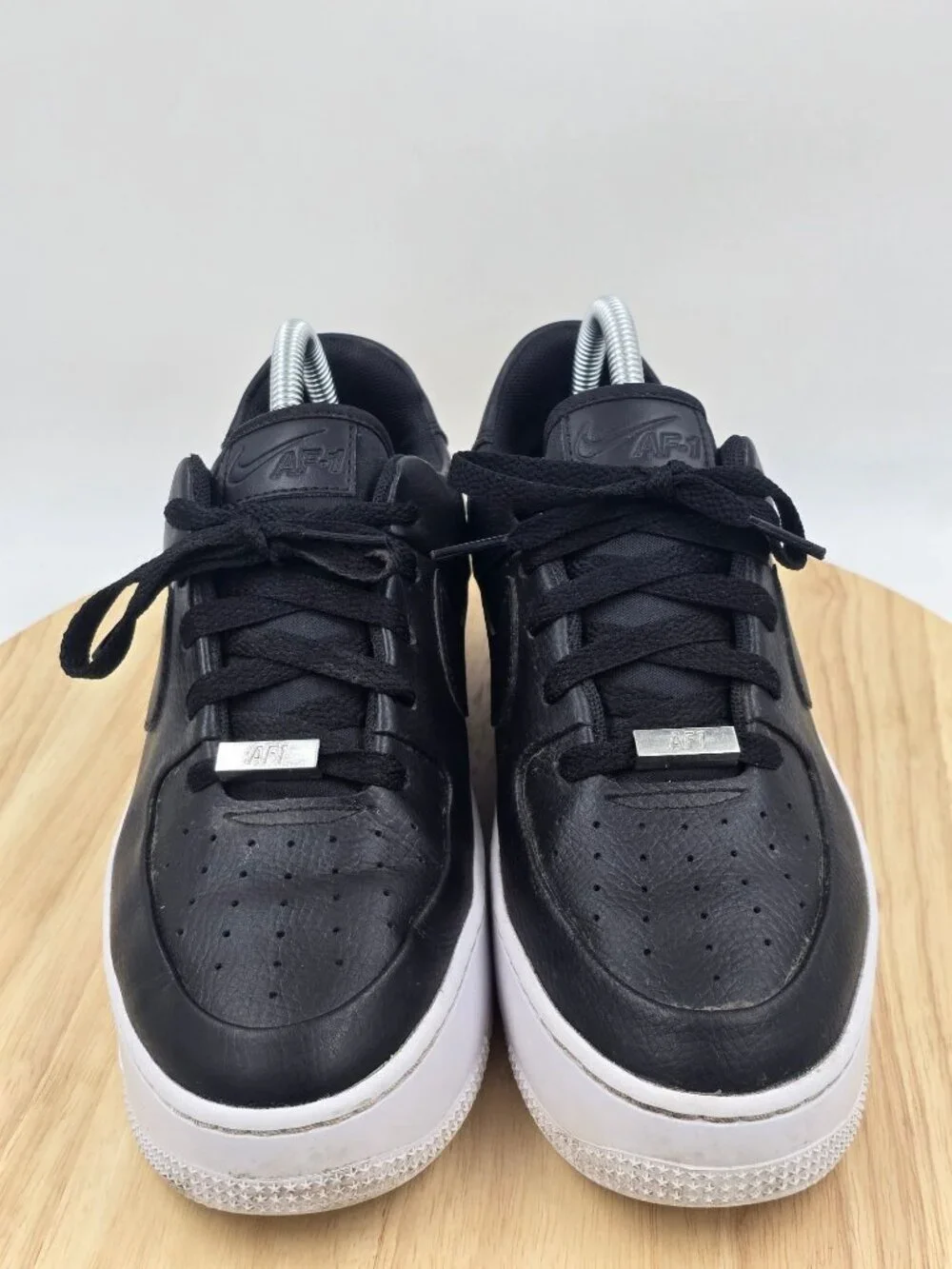 Nike WMNS Air Force 1 Sage Low Black White Shoes AR5339-002 Women's Size 9